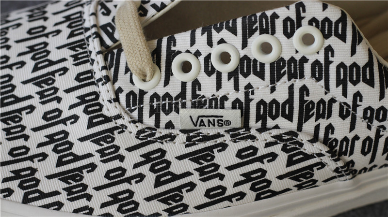 Top Fear Of God X Vans SK8 HI 2016 Fog